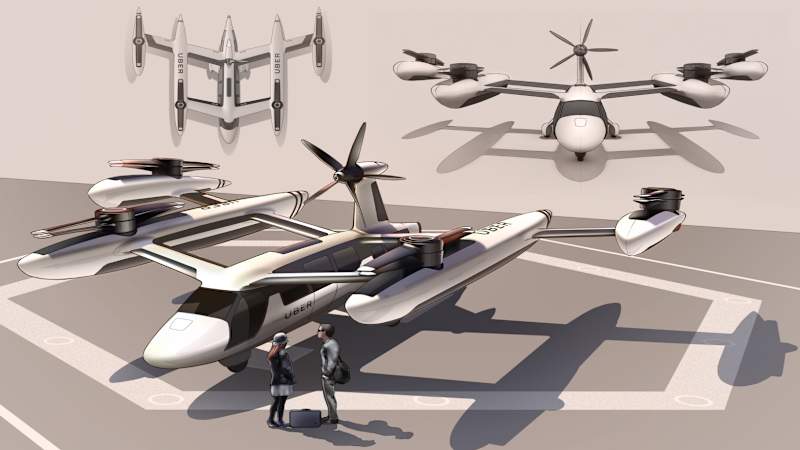 Uber is working with the U.S. Army, and other flying-car details